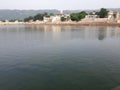 Holly water of Pushkar Rajasthan Royalty Free Stock Photo