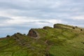 Hollyrood park and Arthur`s Seat near Edinburgh, Scotland Royalty Free Stock Photo