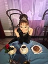 Hollywood Actress Audrey Hepburn Waxwork