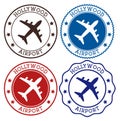 Hollywood Airport. Fort Lauderdale airport logo.