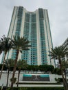 The Trump Hollywood luxury oceanfront condominium in Hollywood Beach, Florida