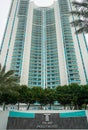 The Trump Hollywood luxury oceanfront condominium in Hollywood Beach, Florida