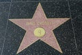 Bing Crosby star on the Hollywood Walk of Fame Royalty Free Stock Photo