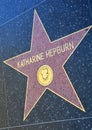 Star on the Hollywood walk of fame of Katharine Hepburn