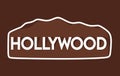 hollywood california with brown background