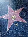 Gwyneth Paltrow Hollywood walk of fame star.