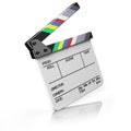 Hollywood Clapper board Royalty Free Stock Photo