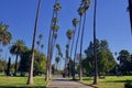 Hollywood Forever Cemetery On Sunny Day Royalty Free Stock Photo