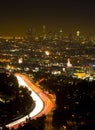 HOLLYWOOD FREEWAY EVENING