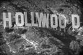 Hollywood - the golden old days Royalty Free Stock Photo