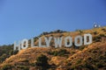 Hollywood on hill