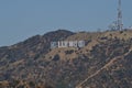 Hollywood Letters Viewed From A Very Close Point. July 7, 2017.