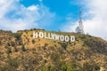 Hollywood view from Griffith Park Royalty Free Stock Photo