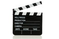 Hollywood Movie Clapboard Royalty Free Stock Photo