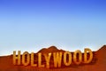 Hollywood sign Royalty Free Stock Photo