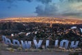 Hollywood Sign Royalty Free Stock Photo