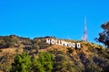 Hollywood sign in Mount Lee, Los Angeles