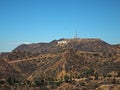 Hollywood Sign at Mount Lee Royalty Free Stock Photo