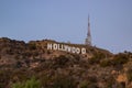 Hollywood Sign at Sunset Royalty Free Stock Photo