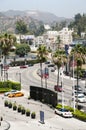 Hollywood urban scene Royalty Free Stock Photo