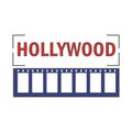 hollywood. Vector illustration decorative design