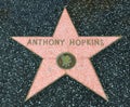 Hollywood Walk of Fame - Anthony Hopkins