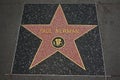 Hollywood Walk of Fame - Paul Newman Royalty Free Stock Photo