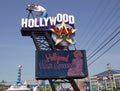 Hollywood Wax Museum sign in Branson, Missouri