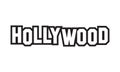 Hollywood wordmark logo design