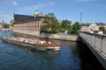 Holmen kirken chruch view from Copenhagen canal in Copenhagen