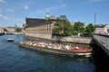 Holmen kirken chruch view from Copenhagen canal in Copenhagen