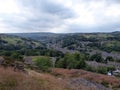 Holmfirth Town scenic Royalty Free Stock Photo