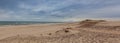 Holmsland Dunes next to Hvide Sande in Denmark Royalty Free Stock Photo