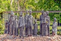 Holocaust Memorial, Bronze Sculpture, Jewish Victims of Fascism Berlin, Germany Royalty Free Stock Photo