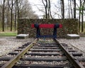 Holocaust memorial Camp Westerbork Royalty Free Stock Photo