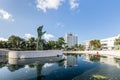 The Holocaust Memorial in Miami Beach, FL.