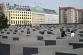 Holocaust monument, Berlin Royalty Free Stock Photo