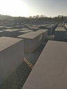 Holocaust monument Berlin Royalty Free Stock Photo