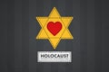 Holocaust Remembrance Day illustration, january 27