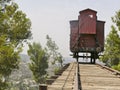 Holocaust train at Yad Vashem in Jerusalem