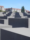Holocost memorial, Berlin Royalty Free Stock Photo