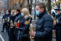 Holodomor commemoration ceremony in Uzhgorod