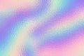 Hologram background. Iridescent foil effect texture. Holography pattern. Pearlescent gradient. Rainbow surface for design prints. Royalty Free Stock Photo