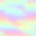 Hologram colorful pixel to create trendy modern design.