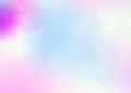 Hologram Magic Dreamy Vector Background. Rainbow Girlie Iridescent Gradient, Holographic Fluid Poster Wallpaper. Bright. Royalty Free Stock Photo