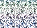 A hologram paper made of stars and different colors for backgrounds, packaging, or wallpapers
