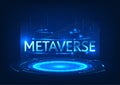 Hologram projection of Metaverse characters by Metaverse technology It is a technology that creates a virtual world for