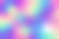 Hologram texture. Iridescent foil effect background. Holography chrome pattern. Pearlescent gradient. Rainbow space for design pri Royalty Free Stock Photo