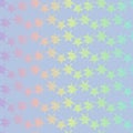 Hologram texture patterns. Vector gradient iridescent background.