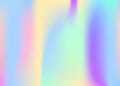 Hologram Texture. Pearlescent Gradient. Abstract Background. Cos